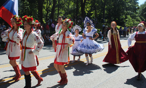 Russian Cultural Garden in 2019 One World day Parade of Flags